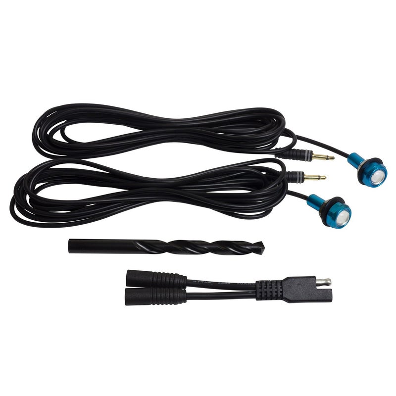 Yak-Power 2-Piece Super Bright LED Button Light Kit - Blue - Image 3